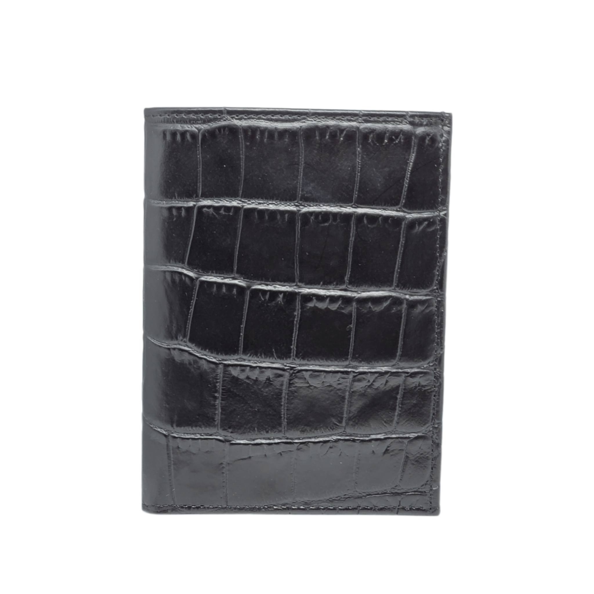 large 16CC wallet double billfold black