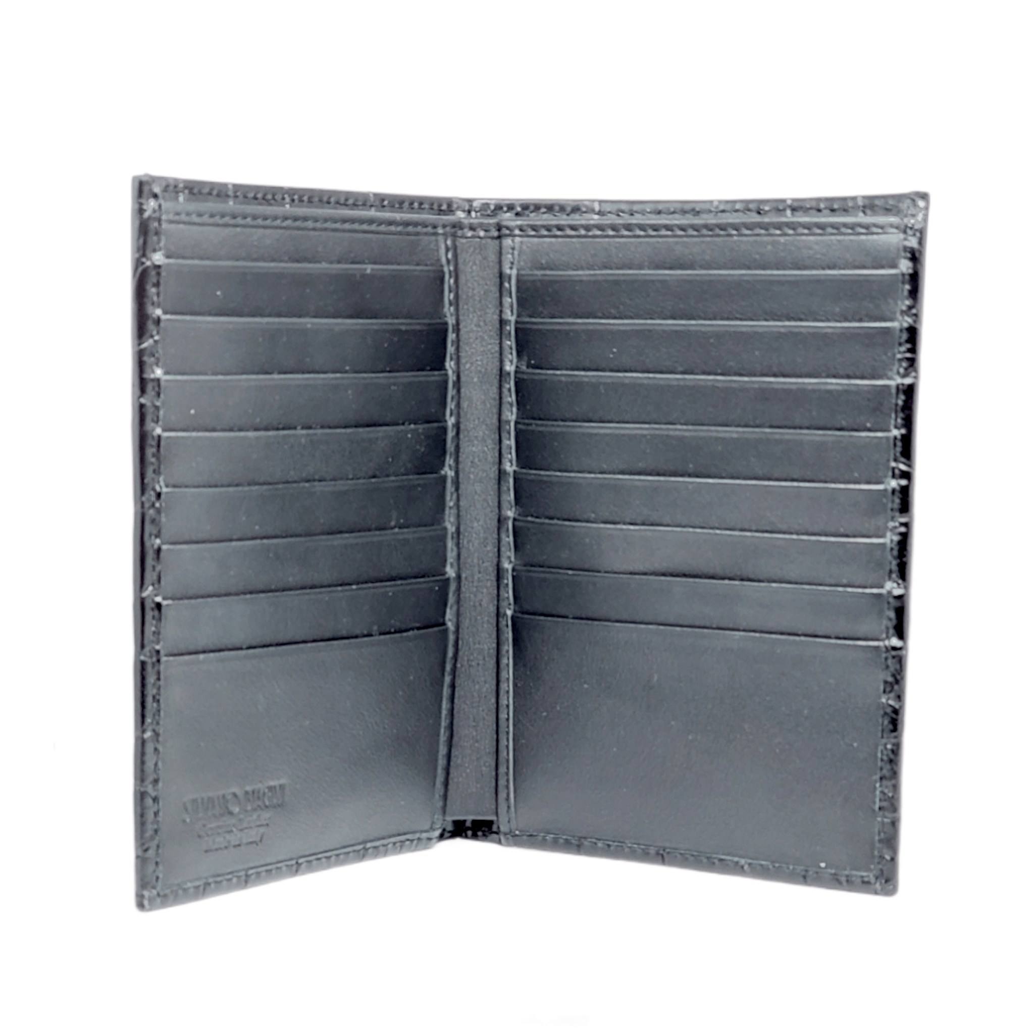 passport size for a 16CC wallet side pockets and double billfold