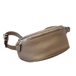 Taupe Fanny Pack Pietro Moose leather
