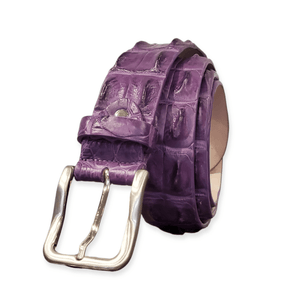 Purple Zip Travel Wallet soft leather - 8CC card pockets - Selleria Veneta