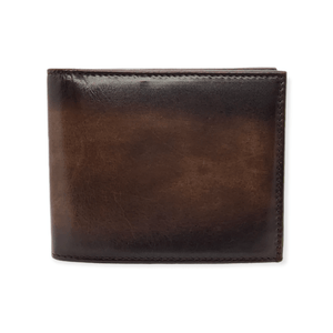 Brown wallet 8CC Patin double billfold