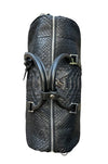 Duffle bag Python Boston two top handle luxury details