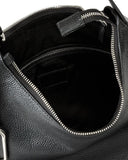 Zip closure and zip pocket interior. Lara Hobo Bag