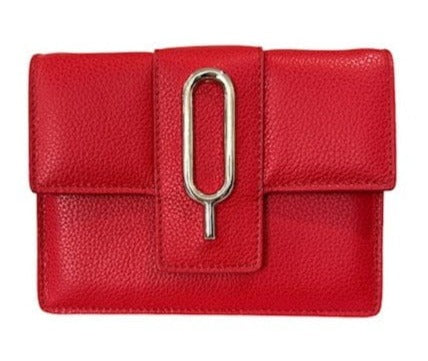 Red Lulu Mini Crossbody Bag Pavel Leather - Selleria Veneta
