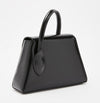 Black Sofia Small Bag Patent Leather detachable strap - Selleria Veneta