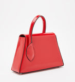 Unique top handle Sofia Small Bag Patent Leather detachable strap - Selleria Veneta