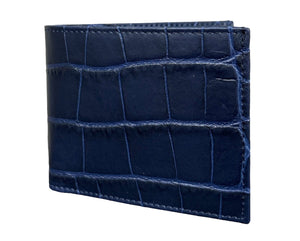 Navy wallet 8cc double billfold signature collection